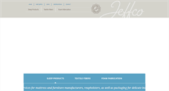 Desktop Screenshot of jeffcofibres.com